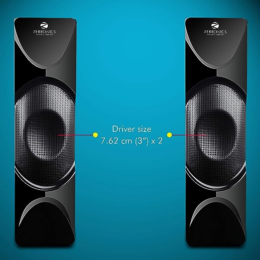 ZEBRONICS Zeb-Energy 60 Watt 2.1 Channel Wireless Bluetooth Multimedia Speaker (Black) ZEBRONICS Zeb-Energy 60 Watt 2.1 Channel Wireless Bluetooth Multimedia Speaker (Black)